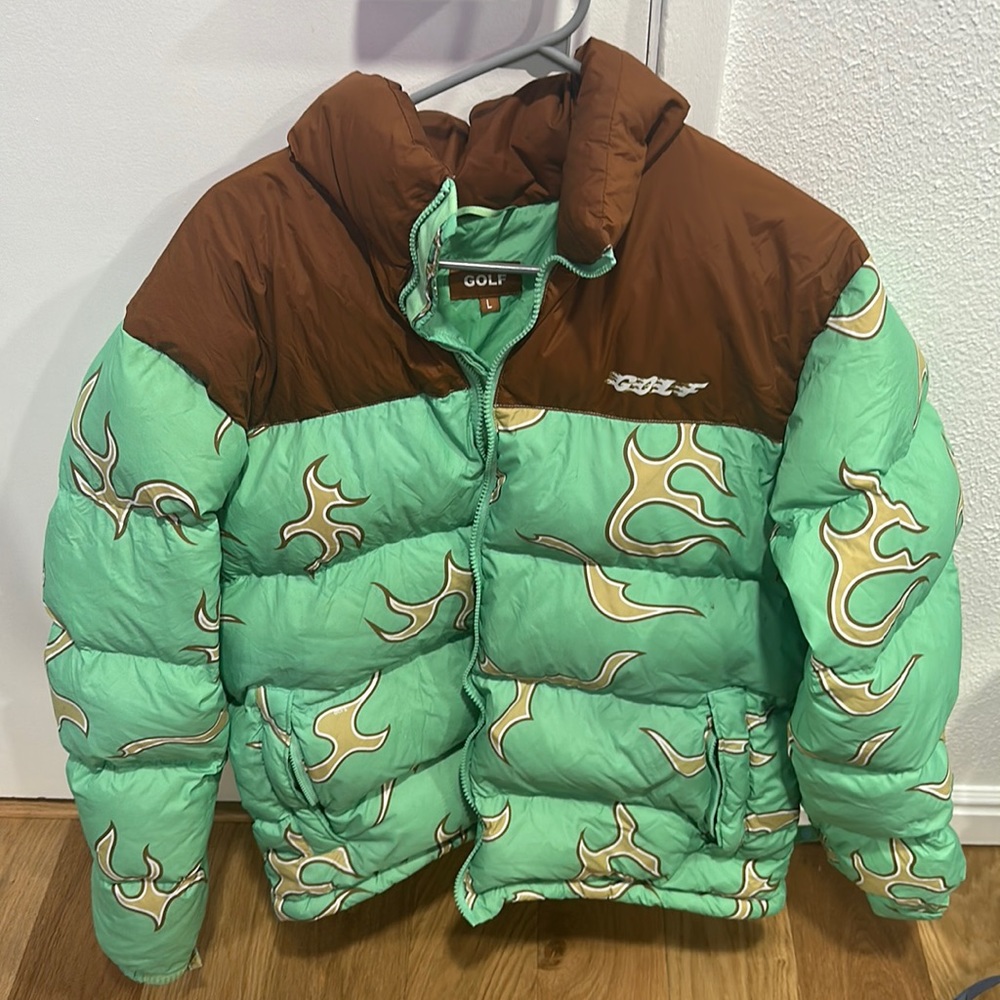 Golf wang puffer jacket